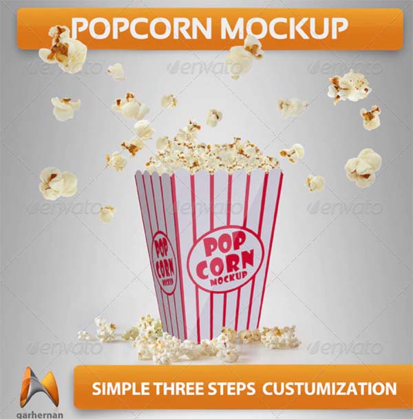 Popcorn Mockups