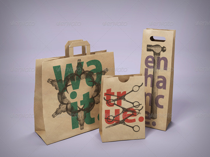 Paper Bag Mockup Pack