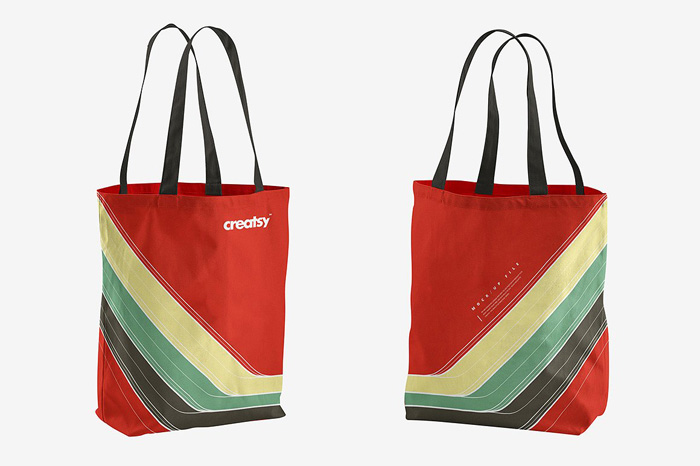 Tote Bag Mockup Set