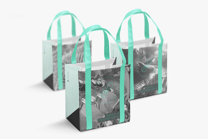 Eco Shopper Bag Mockup