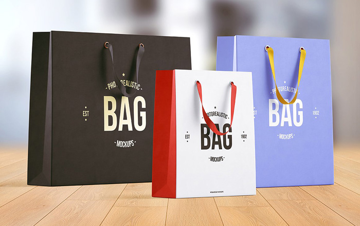 Simple Shopping Bag Mockup