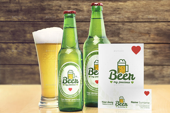 Beer Packaging & Branding Mockup