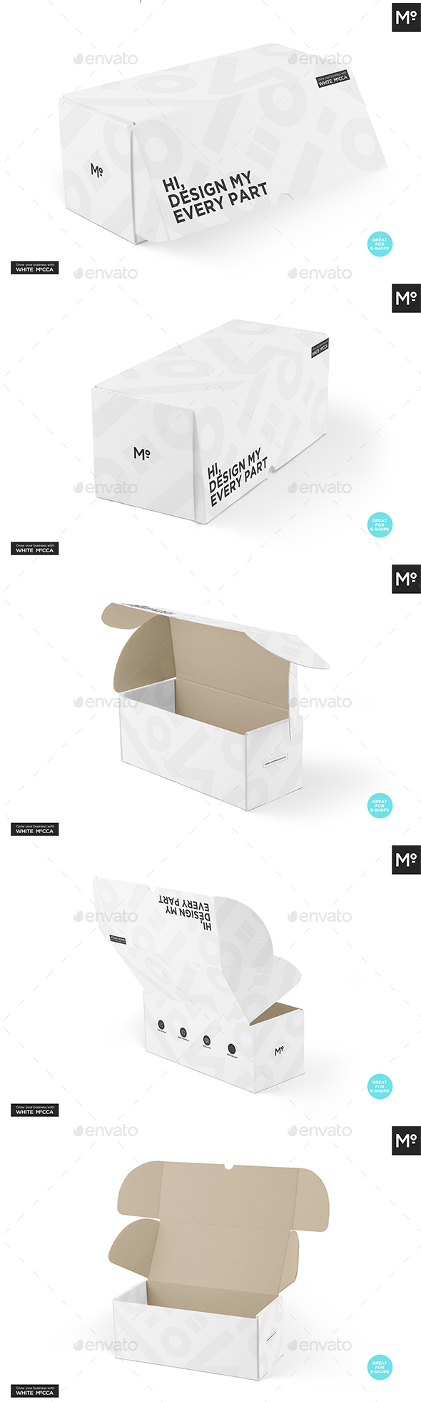 Mailing Box Mockup