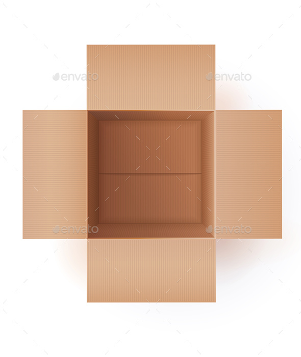 Vector Cardboard Box