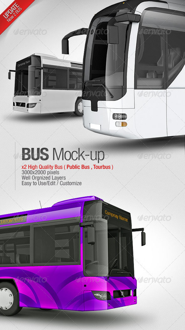 Bus Mockup