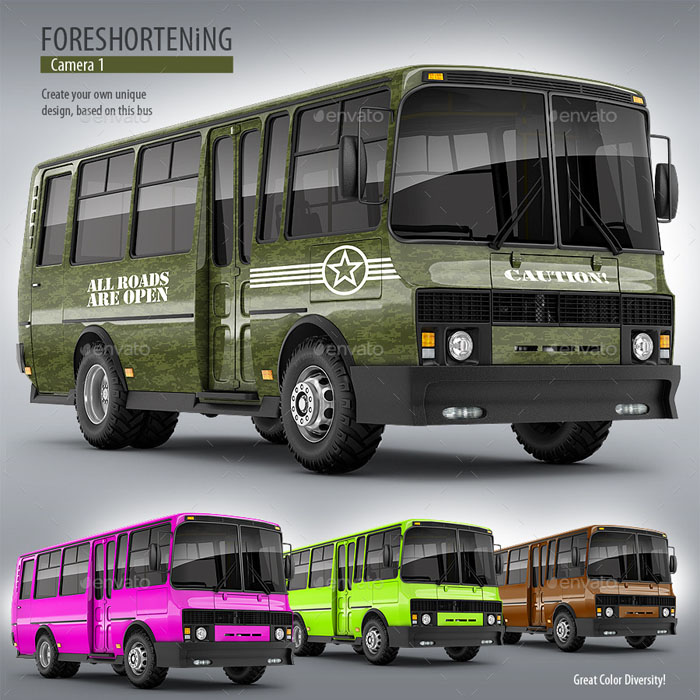 Premium Service Bus Mock-up