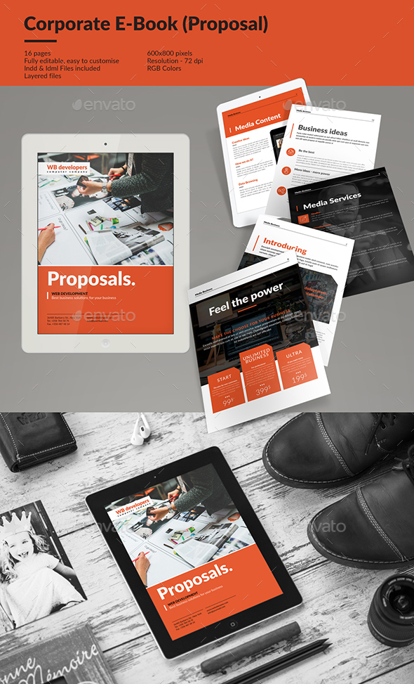 Corporate eBook Template Vol. 6