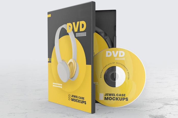 DVD Case Mockup