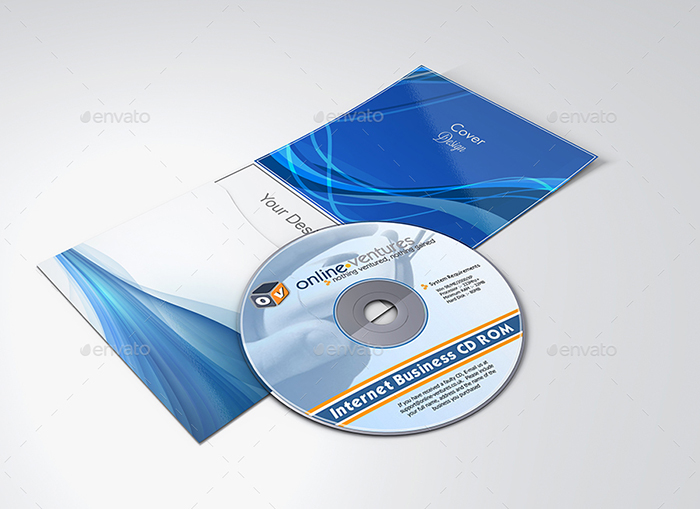 CD & DVD Cover Mockup Volume 02