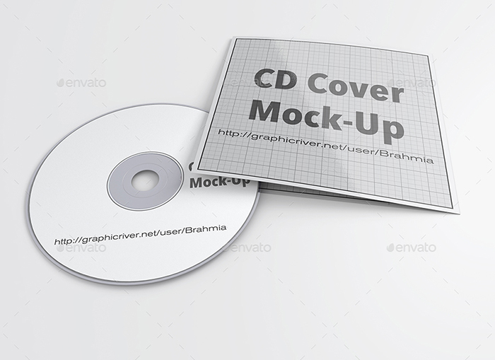 CD & DVD Cover Mockup Volume 02