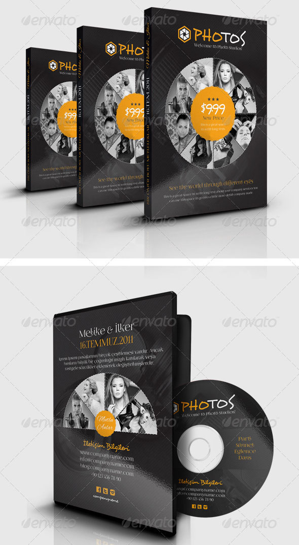 Photography DVD Cover Template