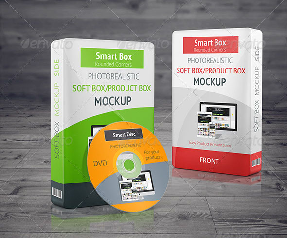 Realistic Smart Box Product Mockup Vol 2
