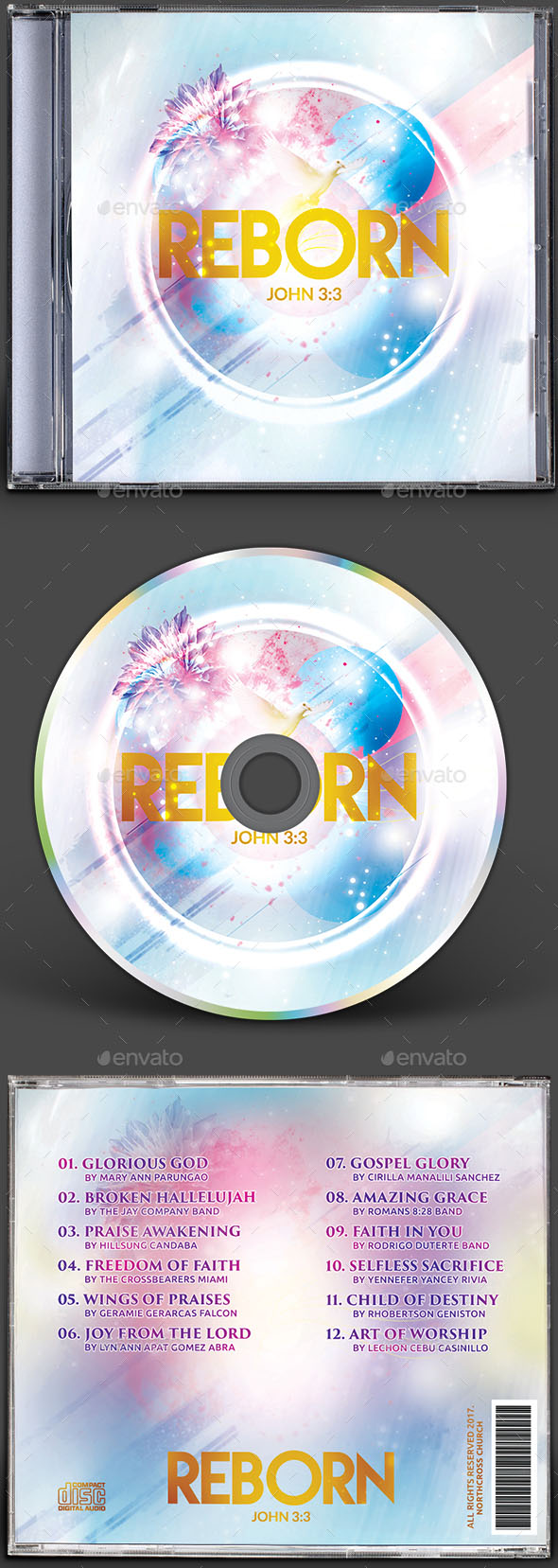 Premium Reborn CD Album Artwork