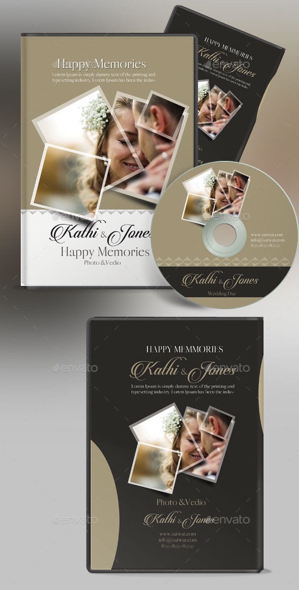 Wedding DVD Cover Premium
