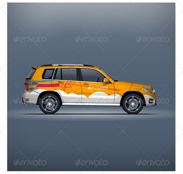 Mockup for SUV & Off Road Vehicles 2