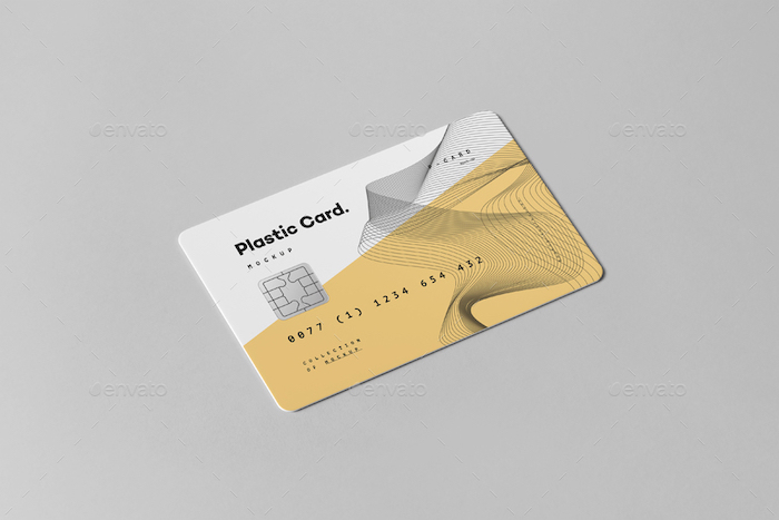 Plastic Card / Bank Card MockUp