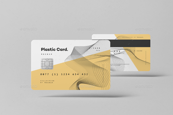 Plastic Card / Bank Card MockUp