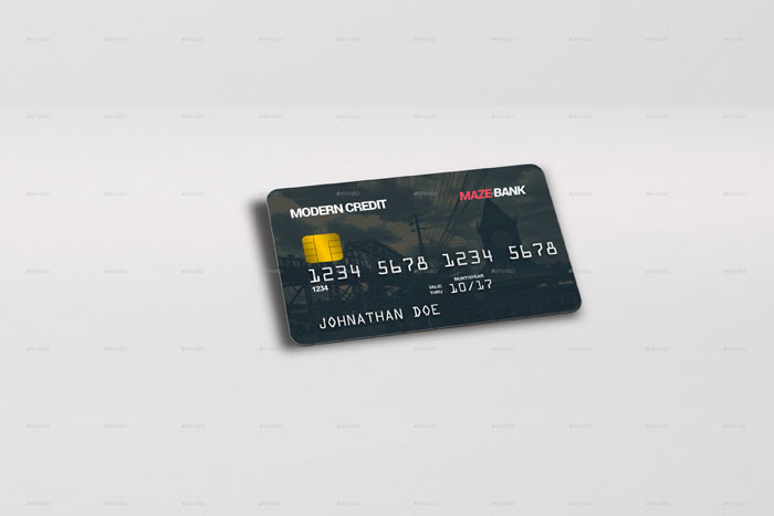 Premium Bank Cards Mock-Ups