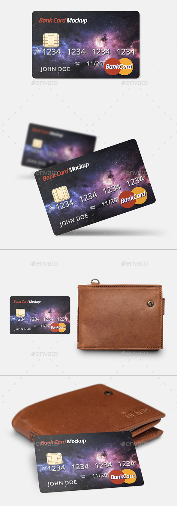 Credit Card Bank Mockup