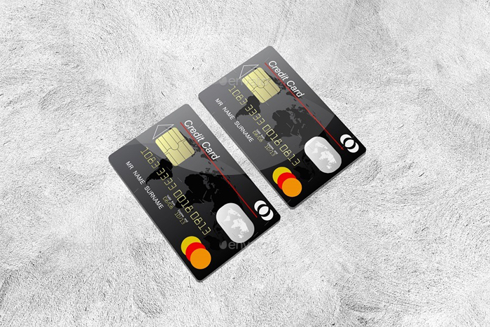 Premium Bank Card Mock-Ups