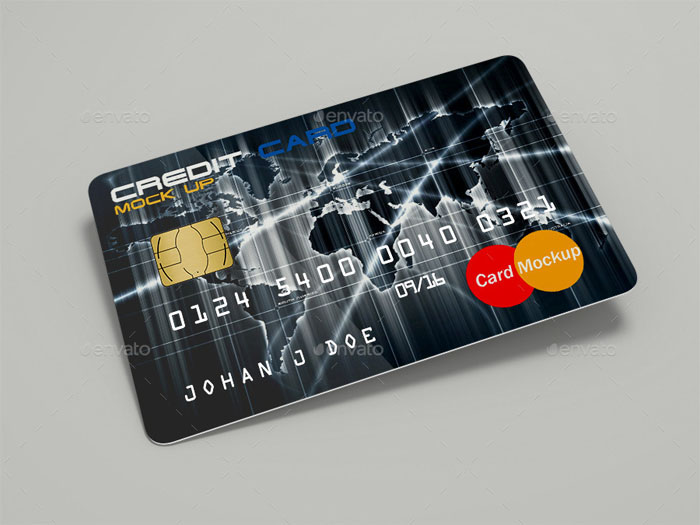 Stylish Mockup for Credit Card
