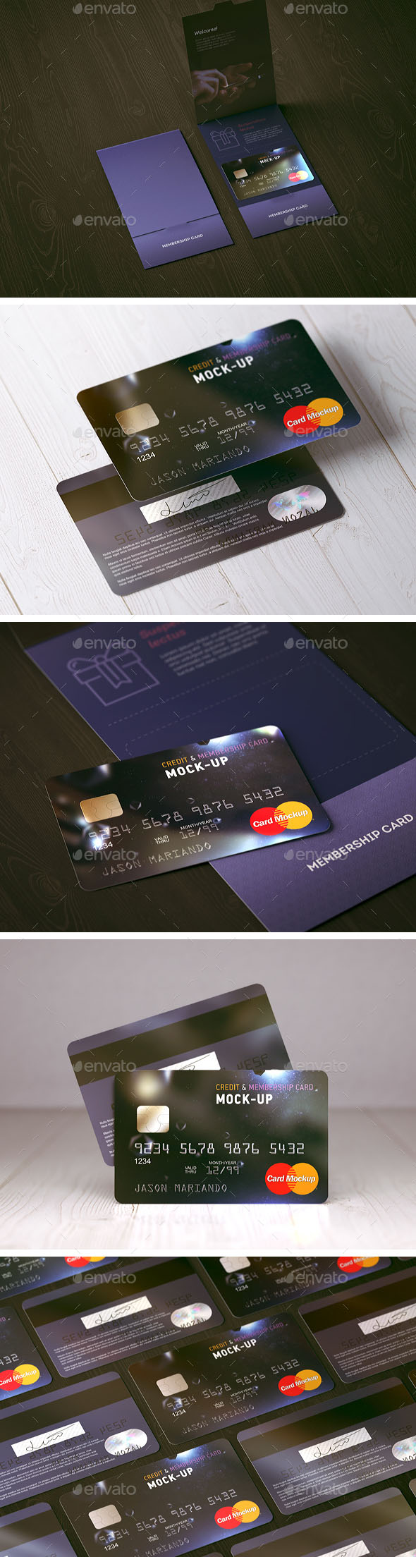 Membership / Credit Card / Bank Mock-up
