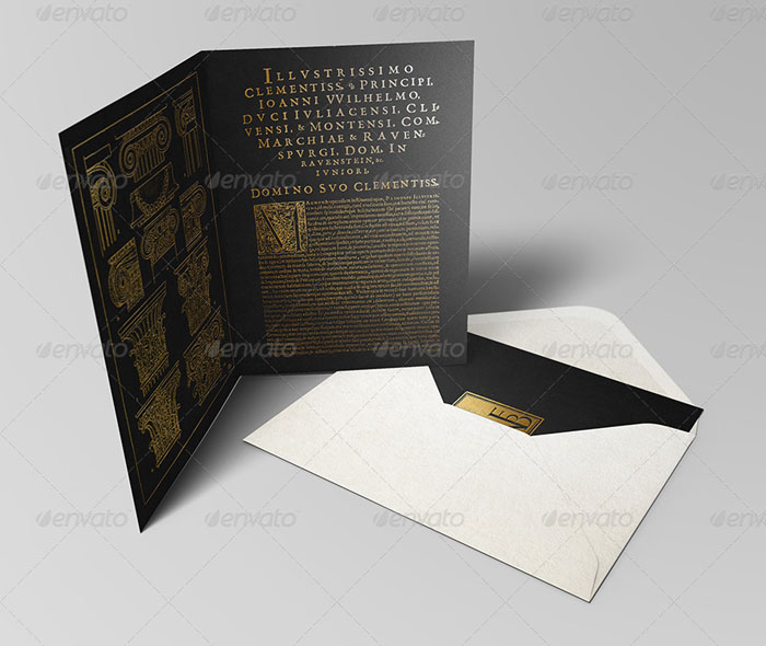 Invitation and Greeting Card Mock-Up Pack II
