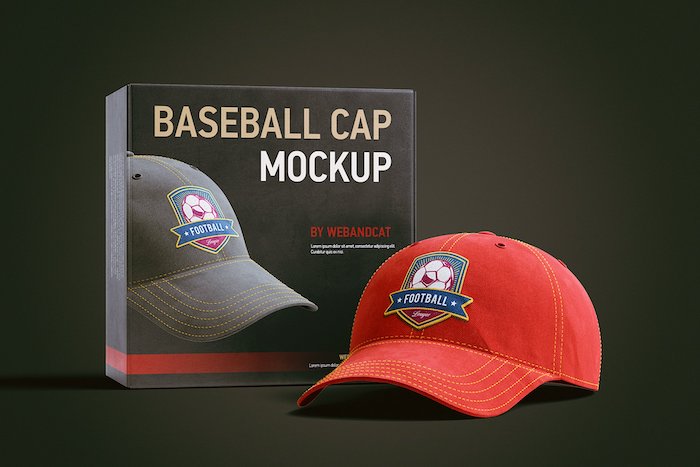 Baseball Cap 3D Mockup