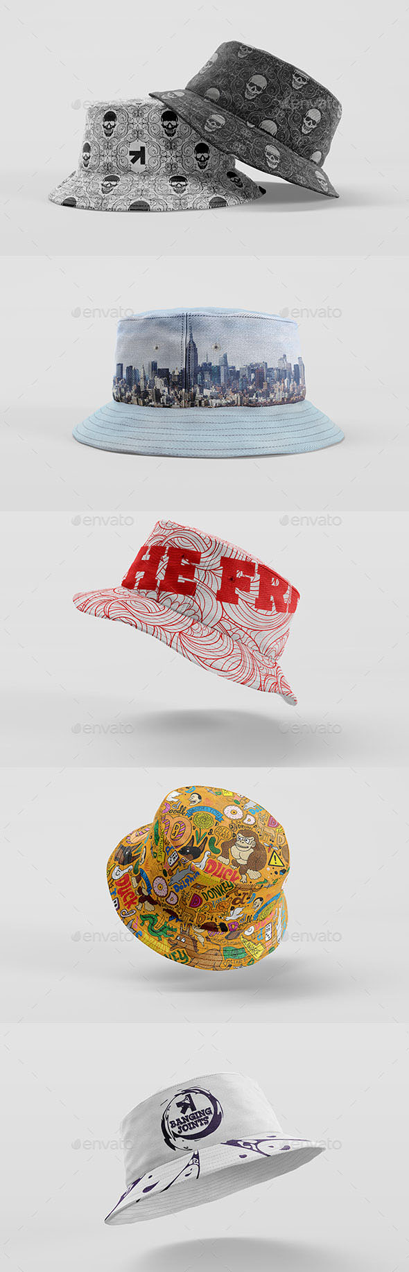 Bucket Hat Mockup Pack