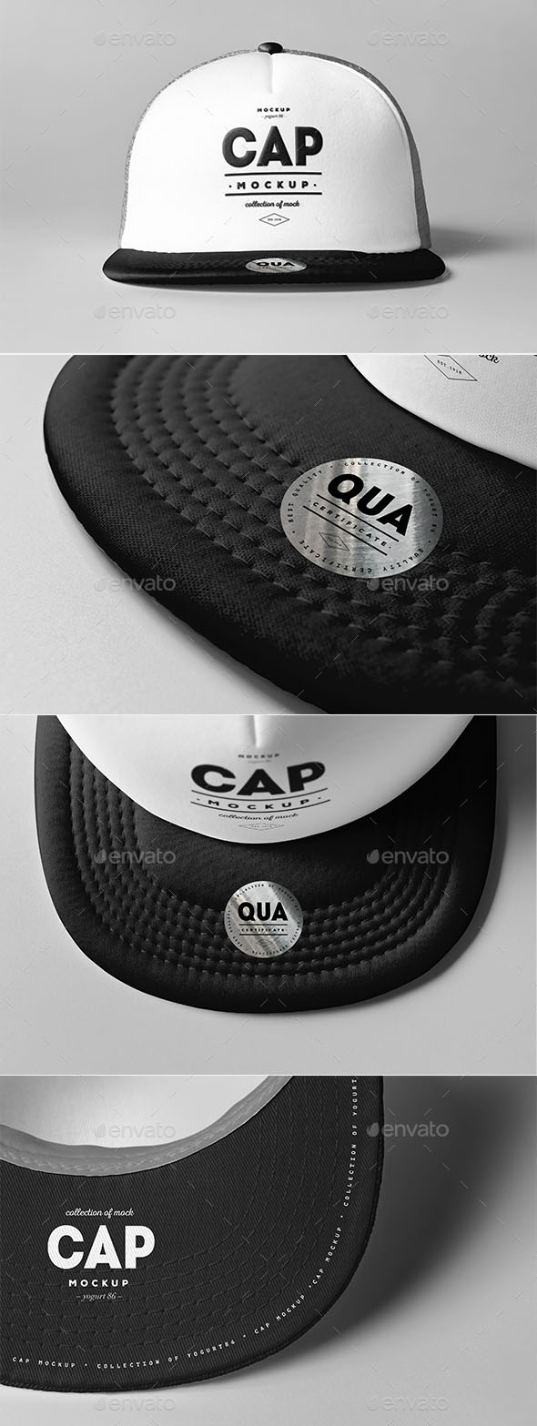 Premium Cap Mockup 3