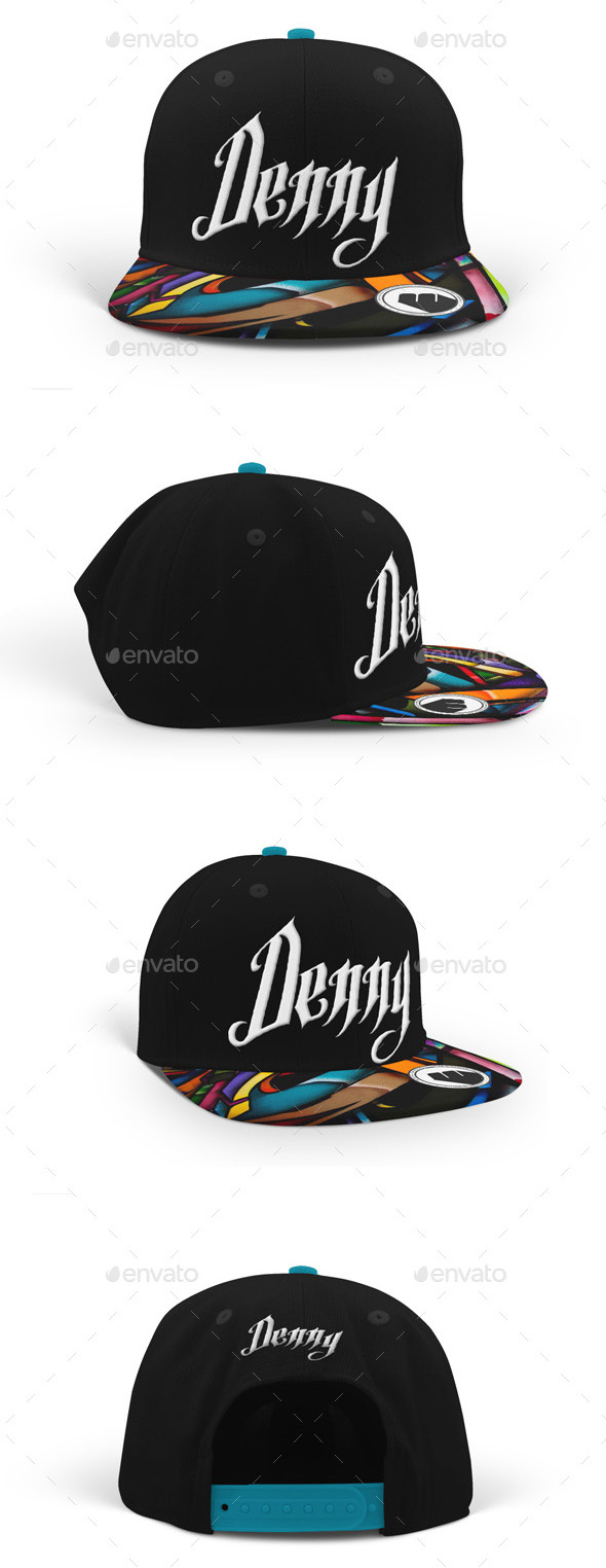 Snapback Cap Mockup