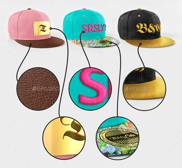 SnapBack Cap Mockup