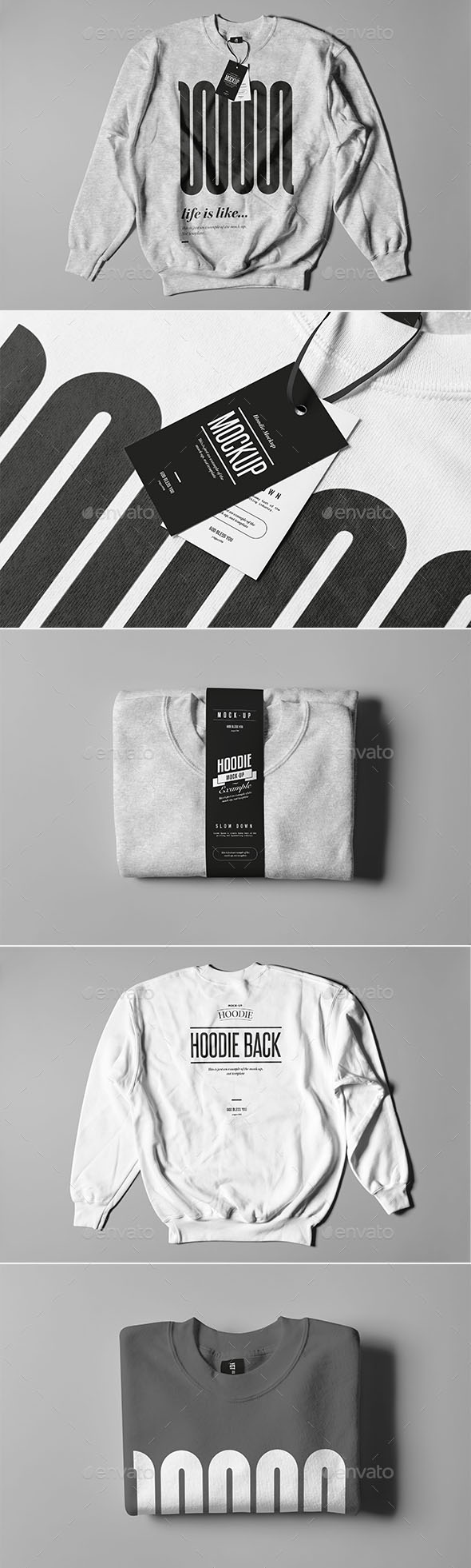 Crewneck Sweater Mockup 7 PSD