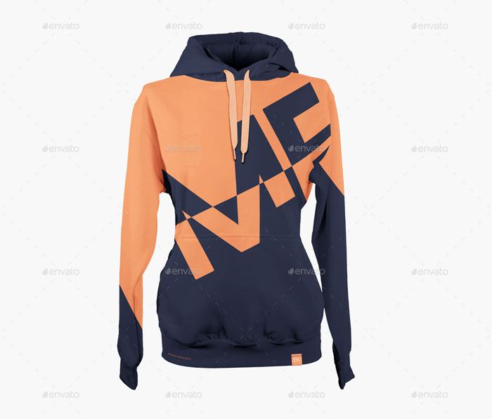 Ladies Hoodies Template