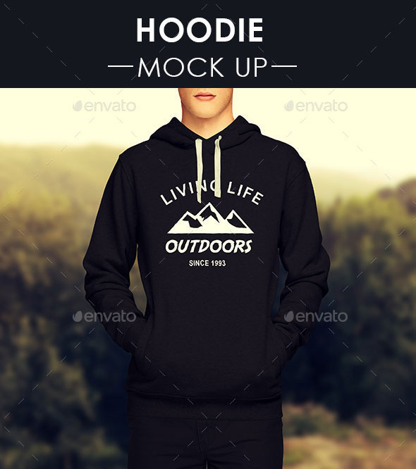 4 Diverse Backgrounds Men’s Hoodie Mockup