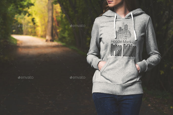 Cool Hoodie Mockup / Urban Edition