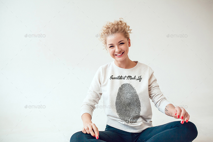 9 PSD Sweatshirt Mockup