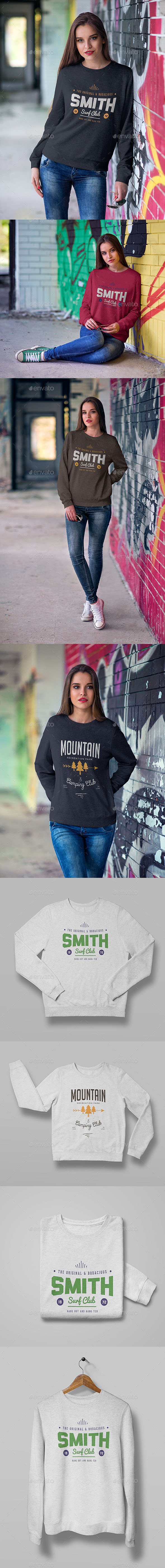 High Quality Sweatshirt Mockup Vol.2