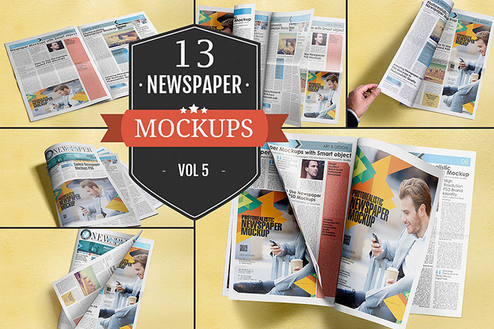 Newspaper Mockups