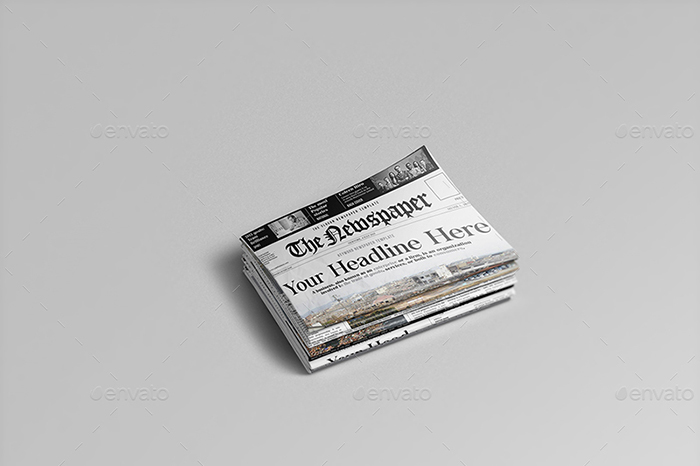 Premium Newspaper Mockups