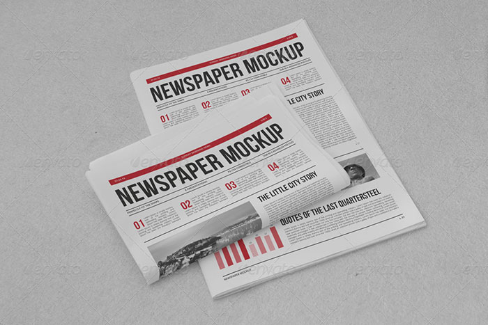 9 PSD Newspaper Mockup