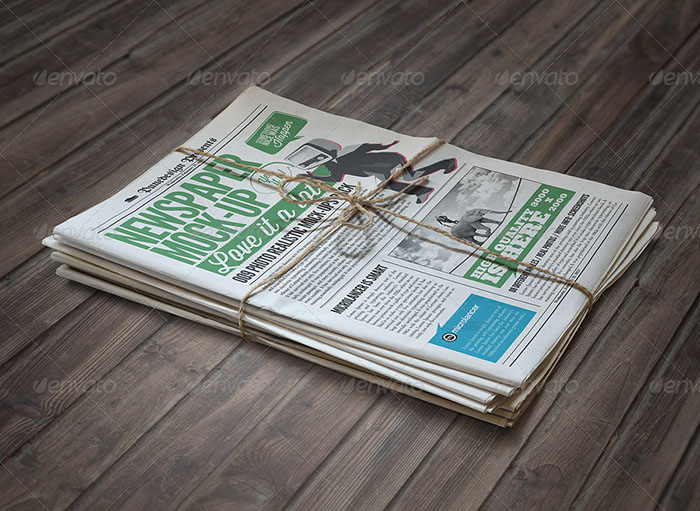 Newspaper / Newsletter Mockup