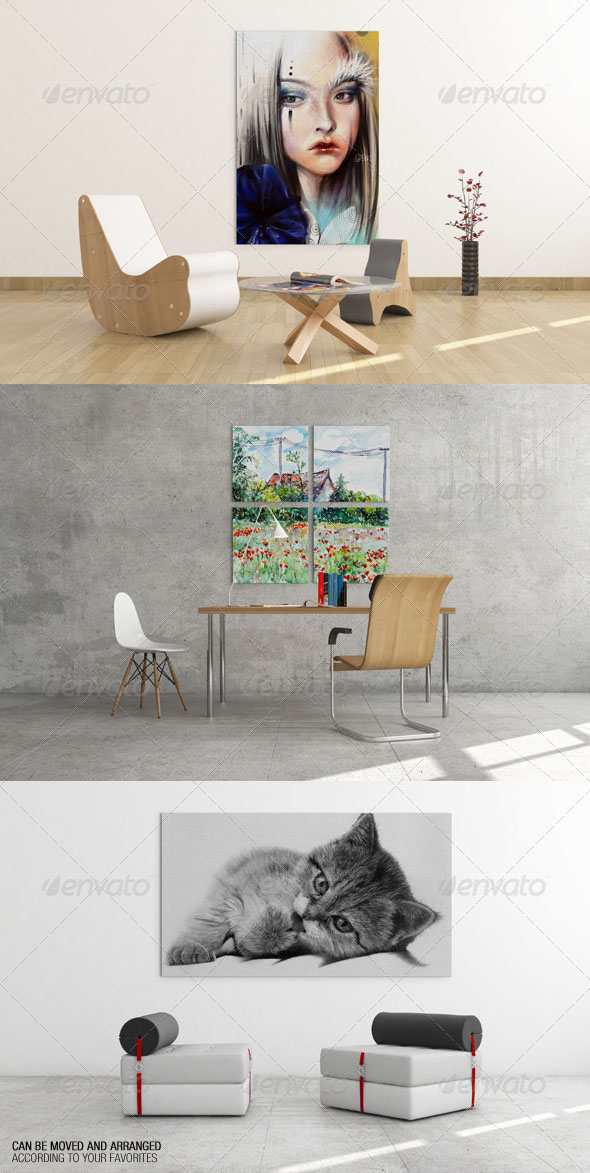 Artwork Mockups Vol 5