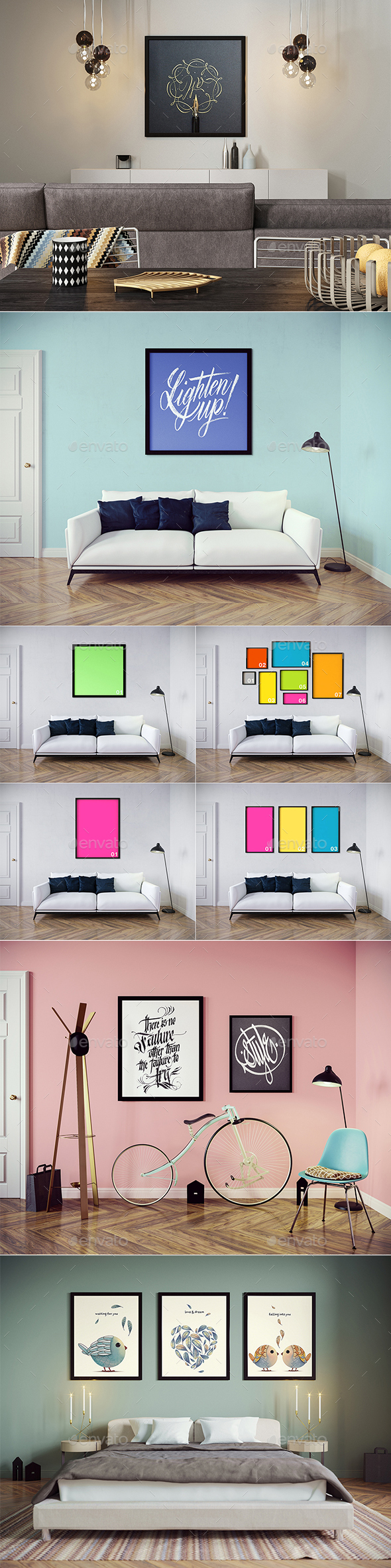 Premium Picture Frame Mockup v2