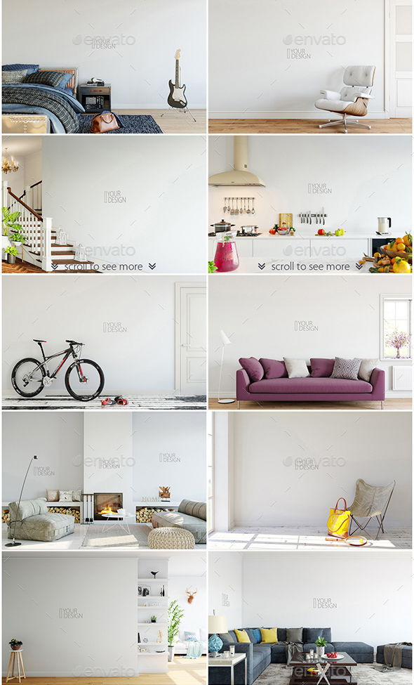 Wall Pack Mockup Vol.3