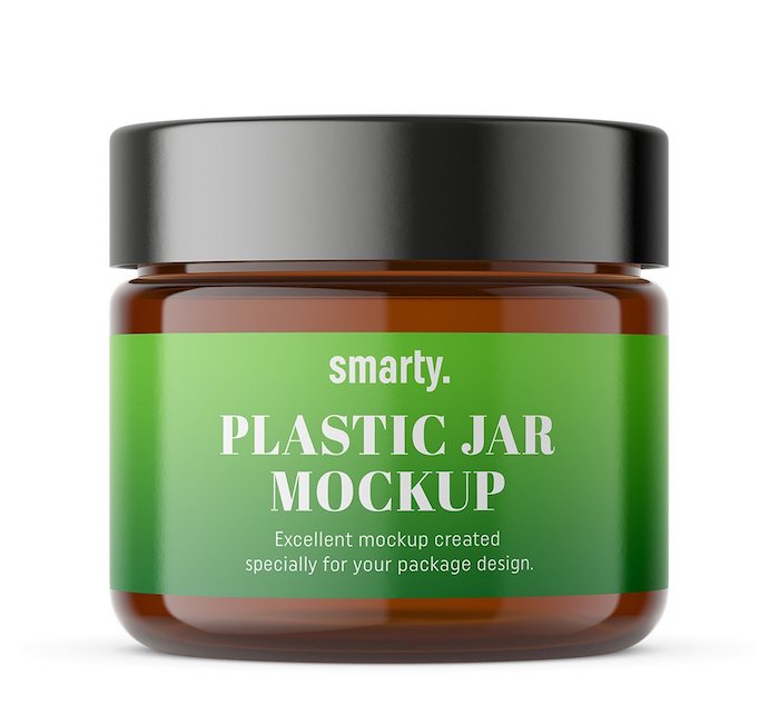 Good Quality Cosmetic Jar Mockup