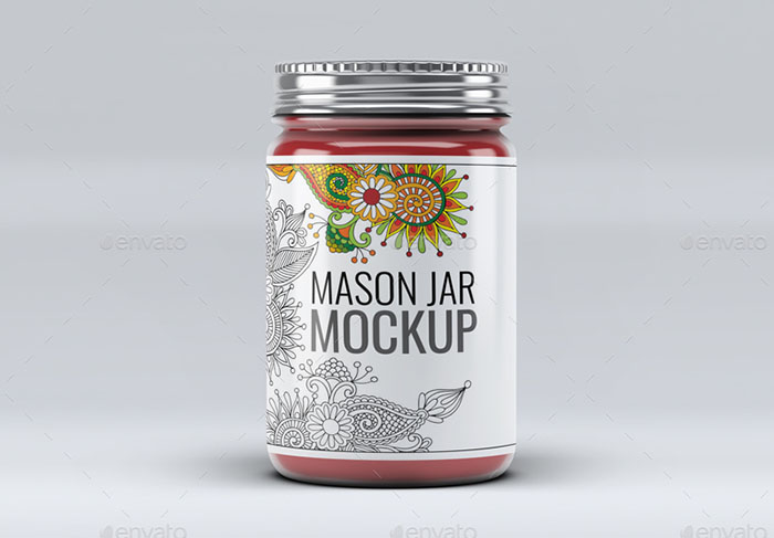 Premium – Mason Jar Mock-Up V.2