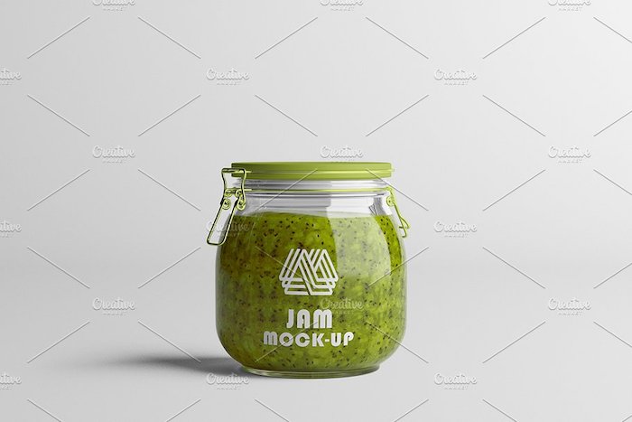 Jam/Honey Jar Mock-Up