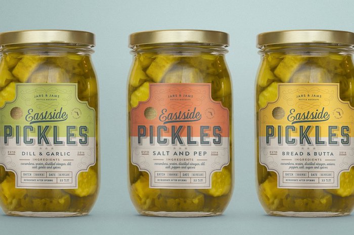 Pickle Jar Mockup – Premium