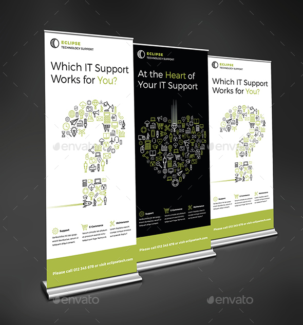 Corporate Roll Up Banner Templates